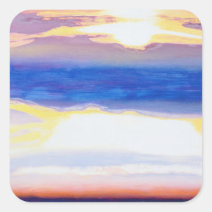 Pegatina Cuadrada Skyscape