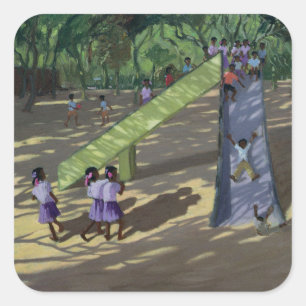 Pegatina Cuadrada Slide Mysore 2001