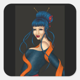 Pegatina Cuadrada Slurp