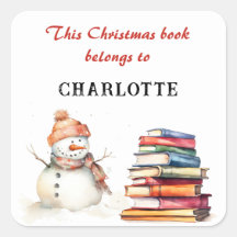 Snowman Este Libro De Navidades Pertenece A Nombre