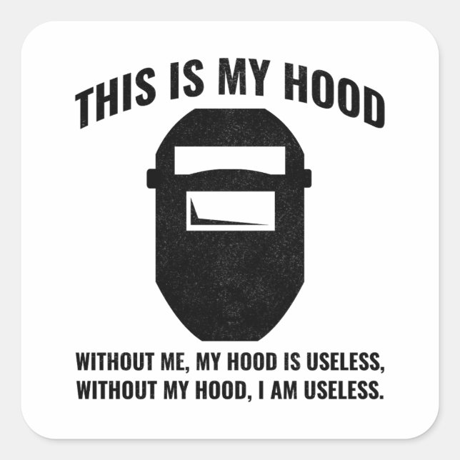 Pegatina Cuadrada Soldadura soldadura soldadura soldadura Metalizado (Anverso)