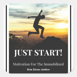 PEGATINA CUADRADA ¡SÓLO EMPIEZA!