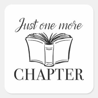 Pegatina Cuadrada Sólo un capítulo más
