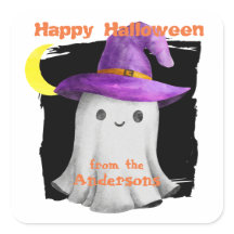 Sombrero de Bruja Fantasma Feliz Halloween Niños