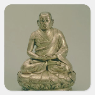 Pegatina Cuadrada Sonam Gyatso, tercer Dalai Lama
