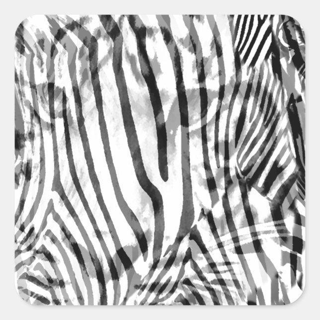 Pegatina Cuadrada Soy consciente_ (Anverso)