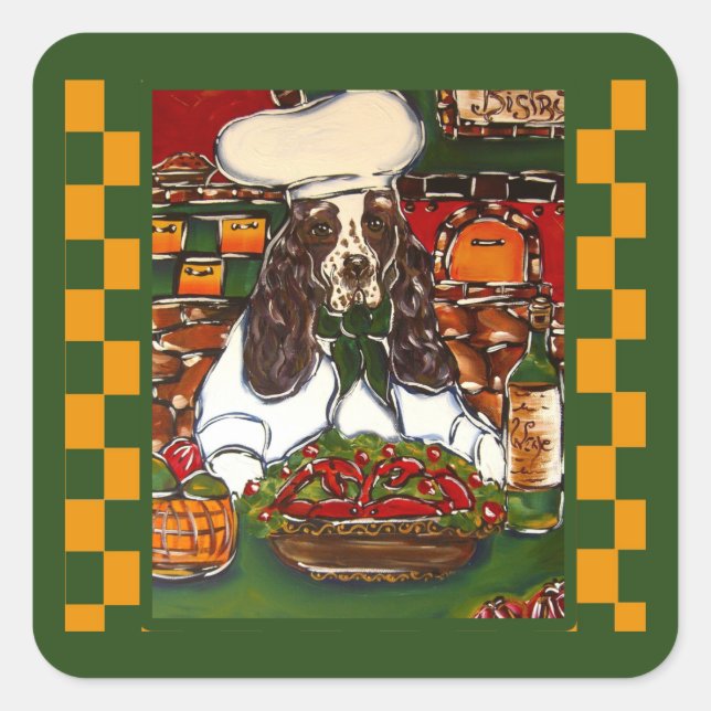 PEGATINA CUADRADA SPRINGER INGLÉS (Anverso)