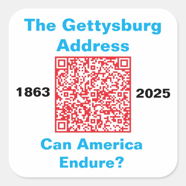 Pegatina Cuadrada Square Stickers, sheet of six 3 inch stickeSticker (Anverso)