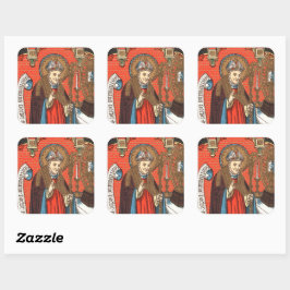 Pegatina Cuadrada St. Alphonsus Liguori (SAU 039)