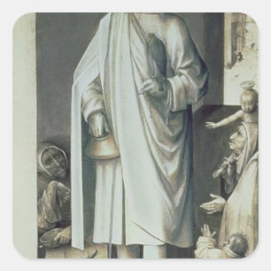 Pegatina Cuadrada St. Bavo, exterior del ala derecha