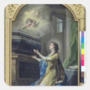 Pegatina Cuadrada St. Clotilda