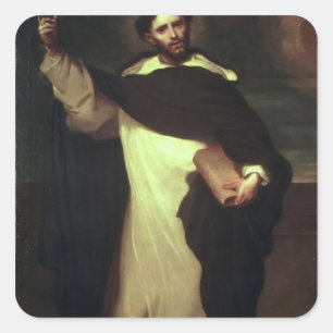 Pegatina Cuadrada St Dominic