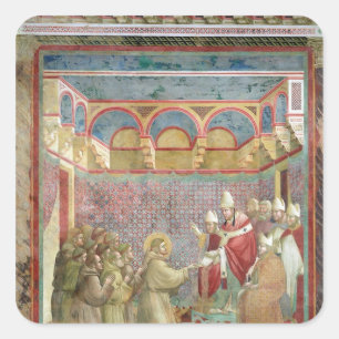 Pegatina Cuadrada St Francis recibe la aprobación