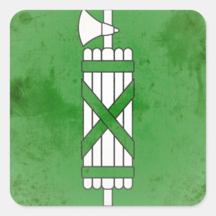 Pegatina Cuadrada St. Gallen