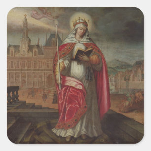 Pegatina Cuadrada St. Genevieve