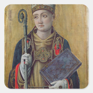 Pegatina Cuadrada St. Louis de Toulouse