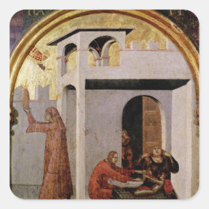 Pegatina Cuadrada St. Louis Toulouse que aparece en el enfermo de la