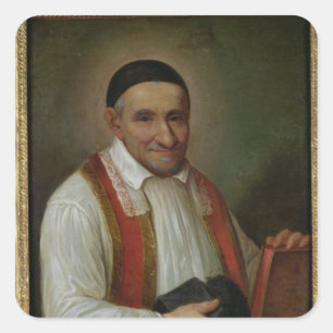 Pegatina Cuadrada St. Vincent de Paul 1649