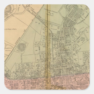 Pegatina Cuadrada Staunton