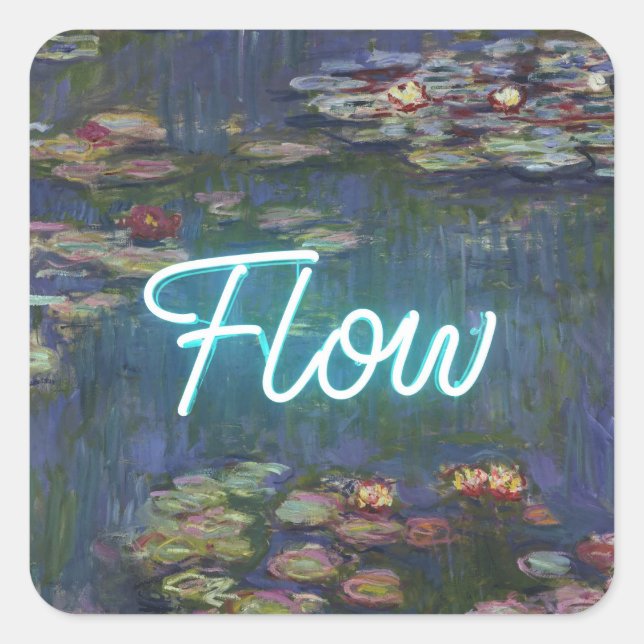 Pegatina Cuadrada Sticker (Anverso)