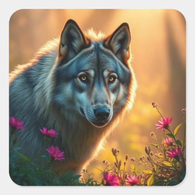 Pegatina Cuadrada Sticker  (Anverso)