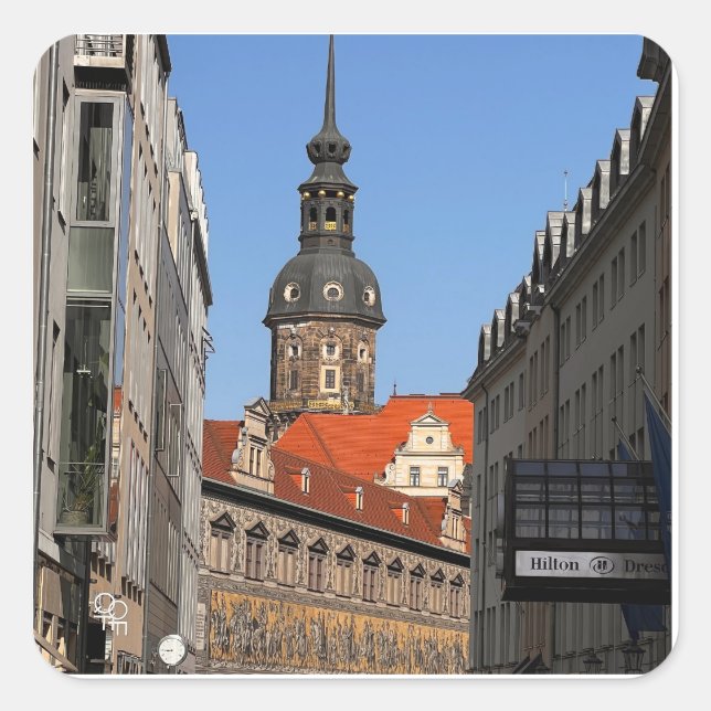 Pegatina Cuadrada Sticker (Anverso)