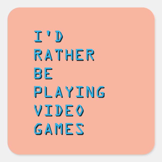 Pegatina Cuadrada Sticker (Anverso)