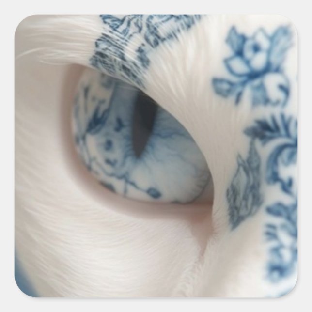 Pegatina Cuadrada sticker  (Anverso)