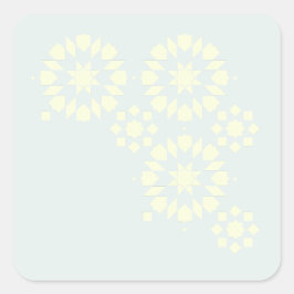 Pegatina Cuadrada Sticker Moroccan Zelij* Ceramic