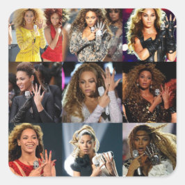 Pegatina Cuadrada Sticker 'Put a Ring on it' - Beyoncé
