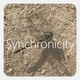 Pegatina Cuadrada Sticker 'Synchronicity'
