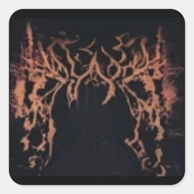 Pegatina Cuadrada stickers shamsharoth par 20 (Anverso)