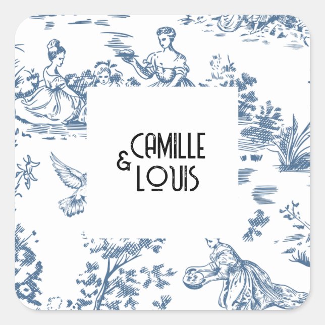 Pegatina Cuadrada Stickers Victoria (Anverso)