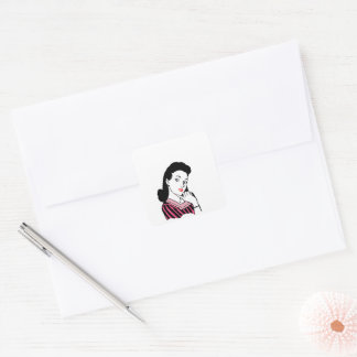 Pegatina Cuadrada Stikers