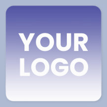 Su logotipo y degradado de color de fondo editable