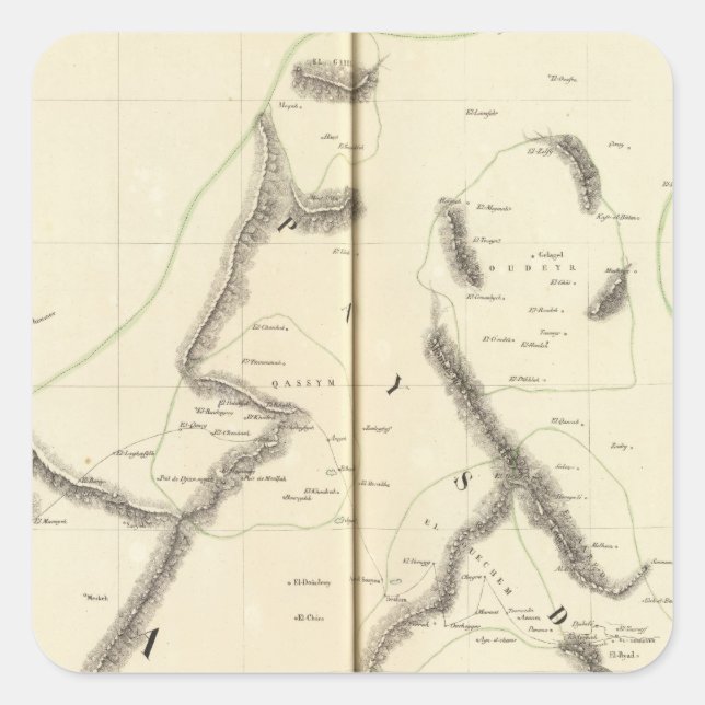Pegatina Cuadrada Suadia Arabia, Kuwait 78 (Anverso)