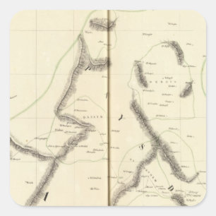 Pegatina Cuadrada Suadia Arabia, Kuwait 78