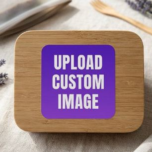 Pegatina Cuadrada Subir imagen personalizada: agregue la suya para i