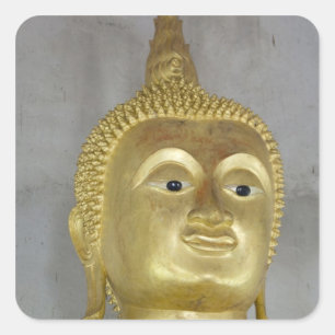 Pegatina Cuadrada Sudeste de Tailandia, Isla de Ko Samui aka