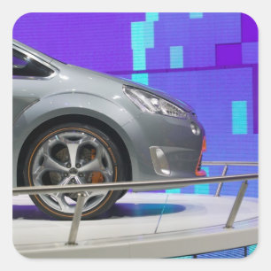 Pegatina Cuadrada SUIZA, GINEBRA: 75ª Feria Anual del Automóvil de G