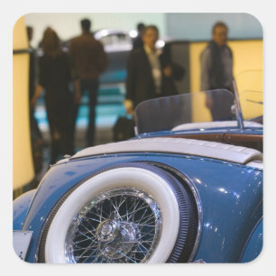 Pegatina Cuadrada SUIZA, GINEBRA: 75º Anual del Auto 7 de Ginebra