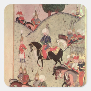Pegatina Cuadrada Sultán Selim II