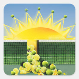 PEGATINA CUADRADA SUNSHINE MATCH