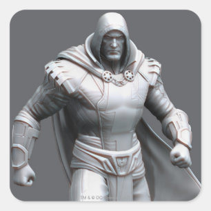 Pegatina Cuadrada Suplente de Shazam