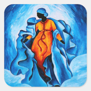 Pegatina Cuadrada Suposición - Advocata Nostra 2010