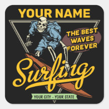 Surfista de Waves de Surf Personalizado