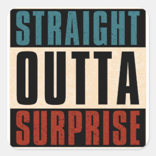 Pegatina Cuadrada Surprise Arizona AZ