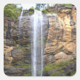 Pegatina Cuadrada Susurros de Toccoa Falls