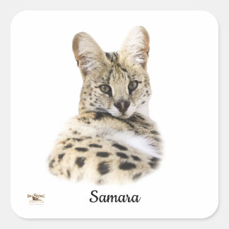 Pegatina Cuadrada Sweet Samara