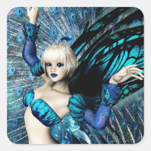 Pegatina Cuadrada Sweet Vanity